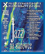  plakat imprezy 'Jazz na Starwce 2004' 