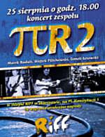  plakat koncertu grupy 'Pi-eR-Dwa' 
 w Warszawie, 25 VIII '2004 r. 