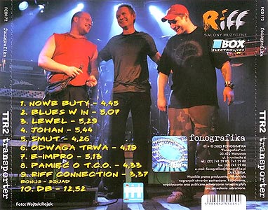  Ty okadki CD 'Transporter' 
 tria 'Pi-eR-2', wiosna 2005 