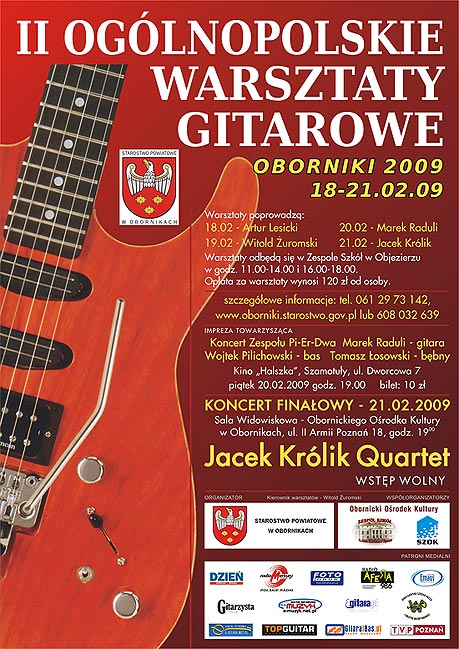  II Oglnopolskie Warsztaty Gitarowe, Oborniki 2009 