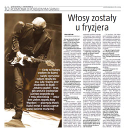  Marek Raduli - wywiad - Gazeta Olsztyska 27 XII 2014 (1) 